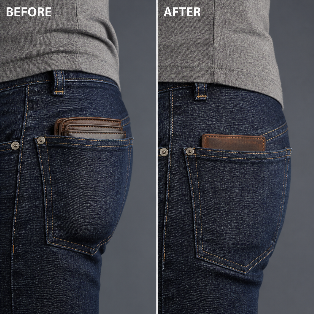 Portefeuille Cuir Véritable Crazy Horse | Bifold Vintage Artisanal